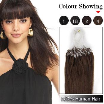 Micro rings/loop hair human hair extensions #4